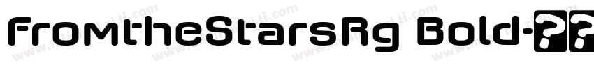 FromtheStarsRg Bold字体转换